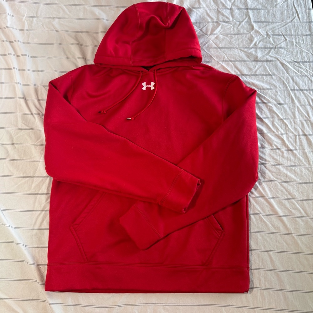 Under Armour Men's Vibrant Red Hoodie